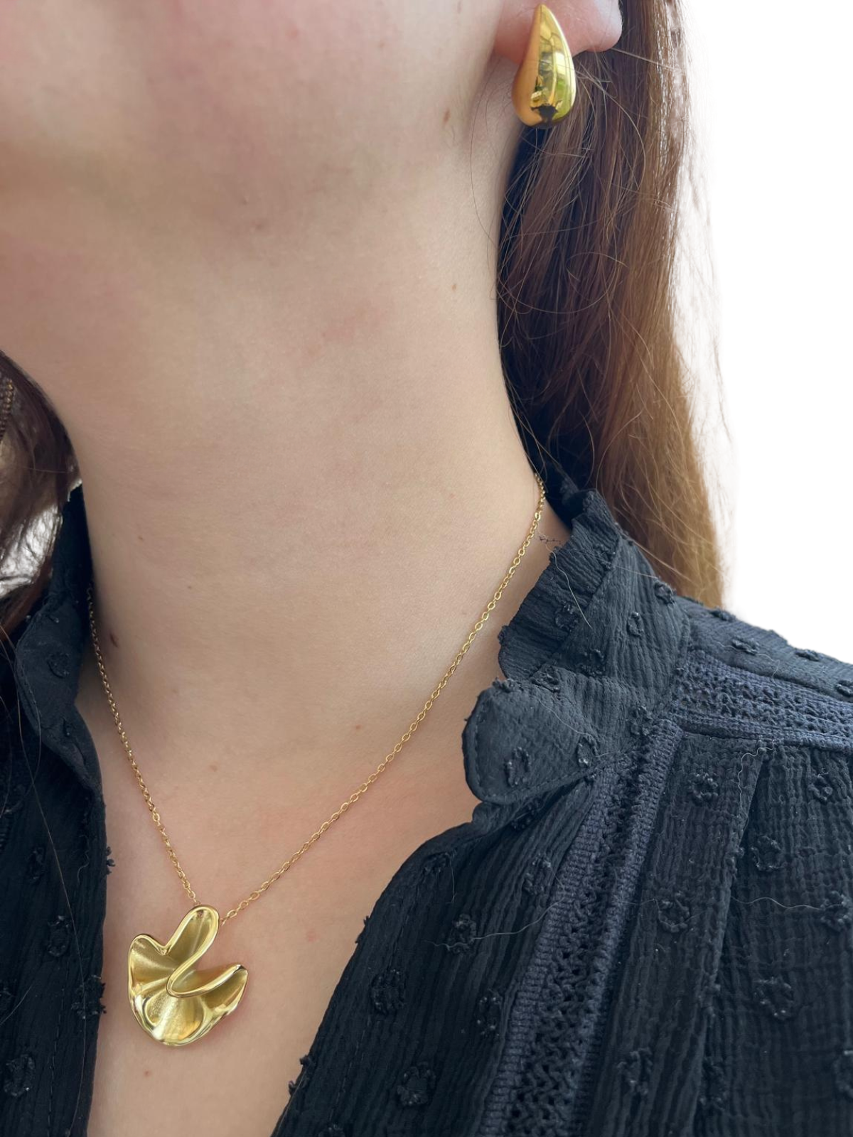 Boucle d'oreille " goutte" ✨️