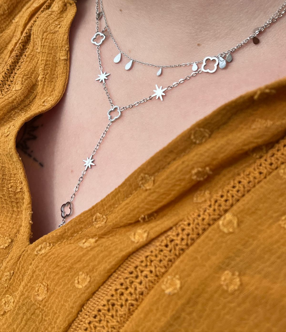 Collier en Y simple rang 🌟