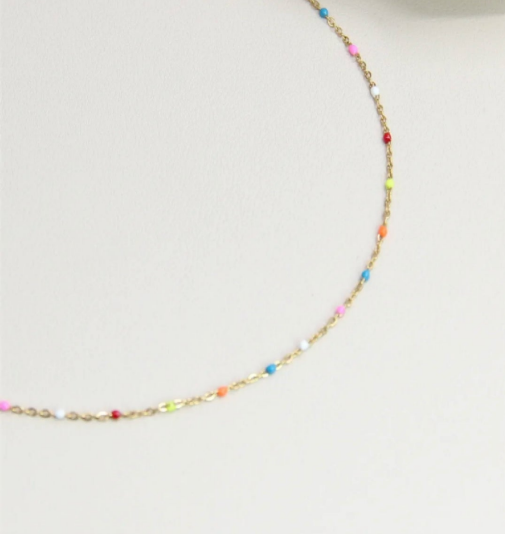 Collier perlé