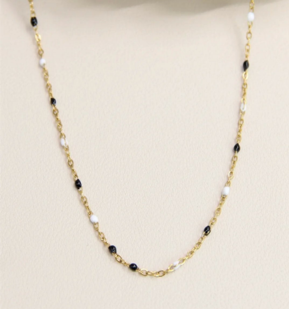 Collier perlé