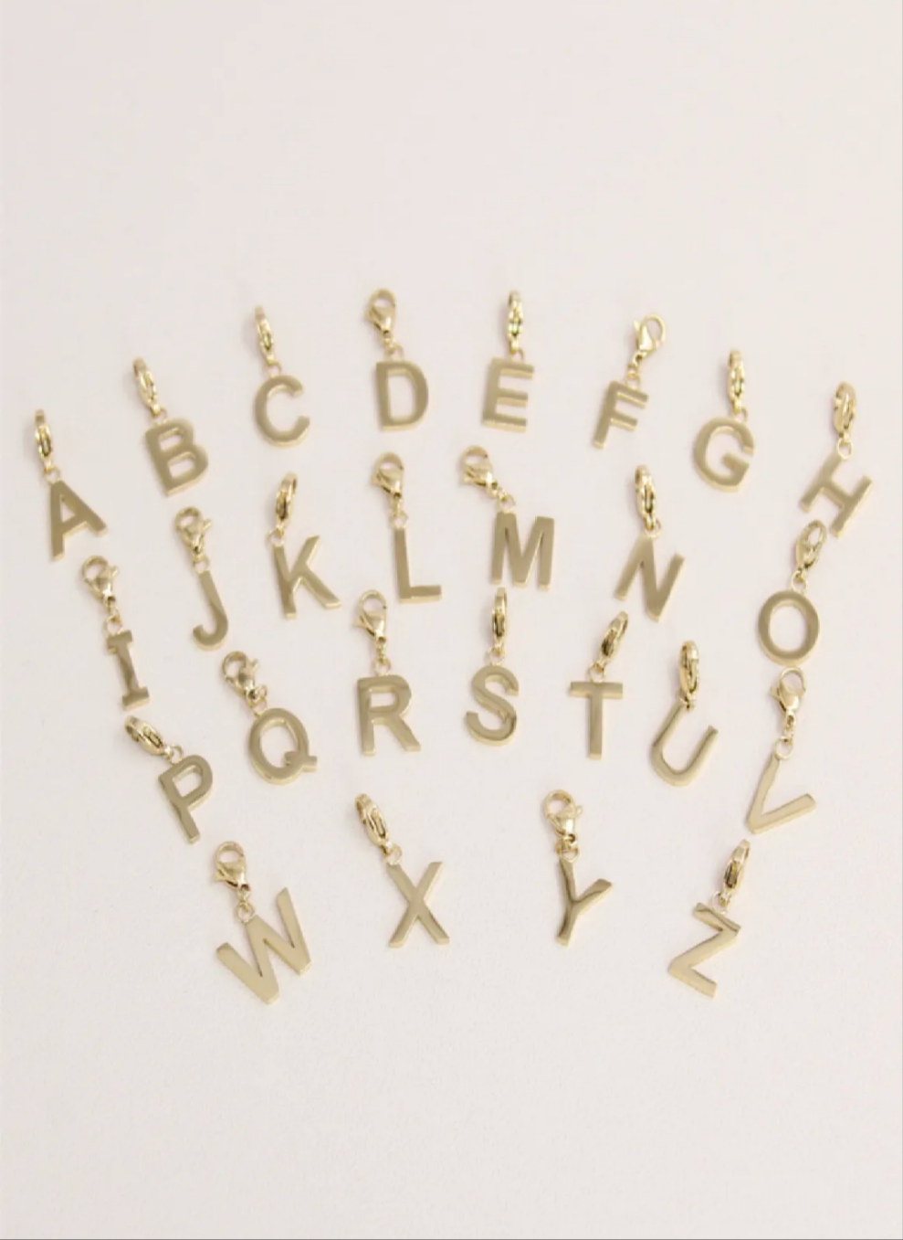 Charms lettre