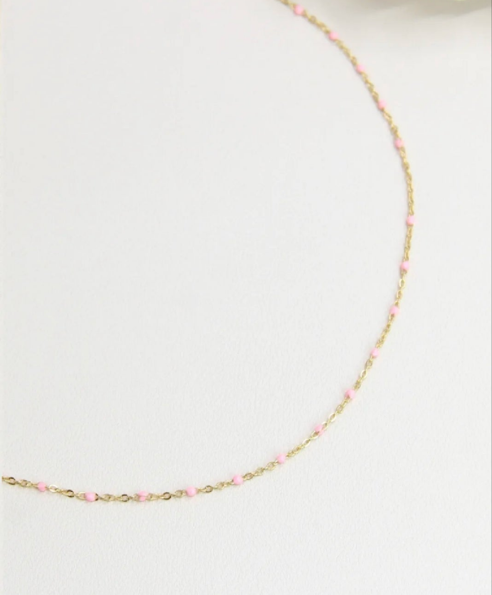 Collier perlé