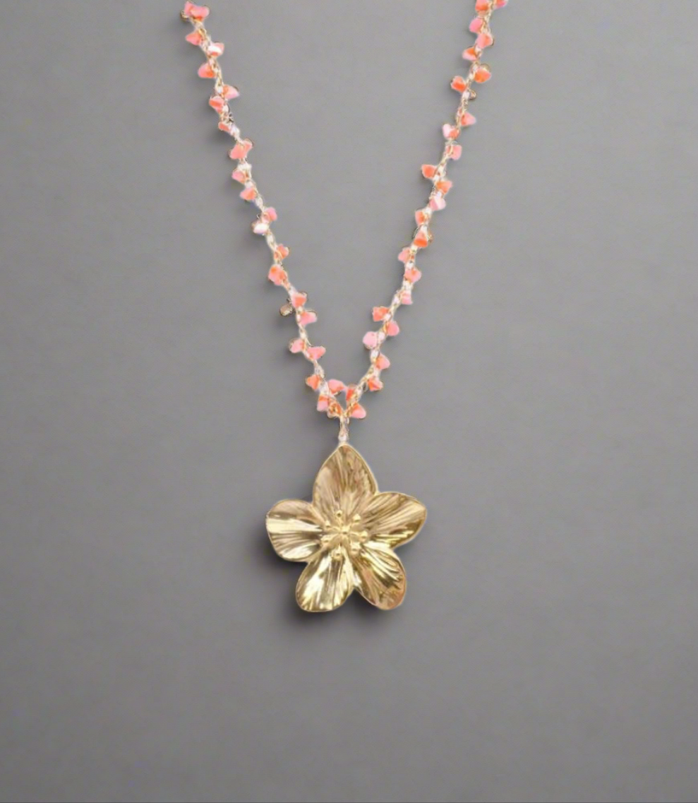 Collier pierre naturelle 🌸