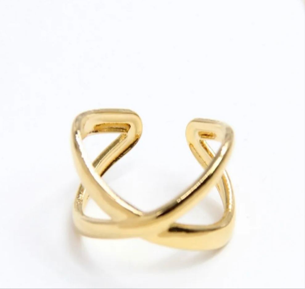 Bague entrecroisée
