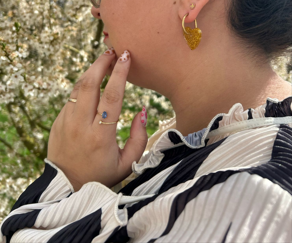 Bague croisée