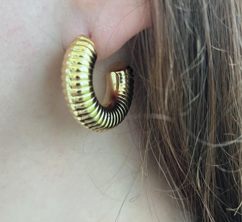 Boucle d'oreille escargots