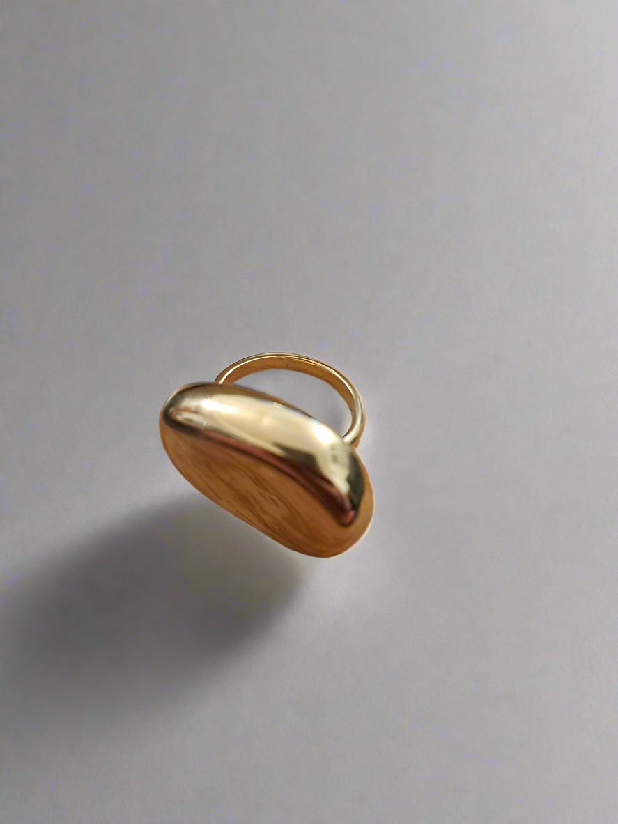 Bague dorée