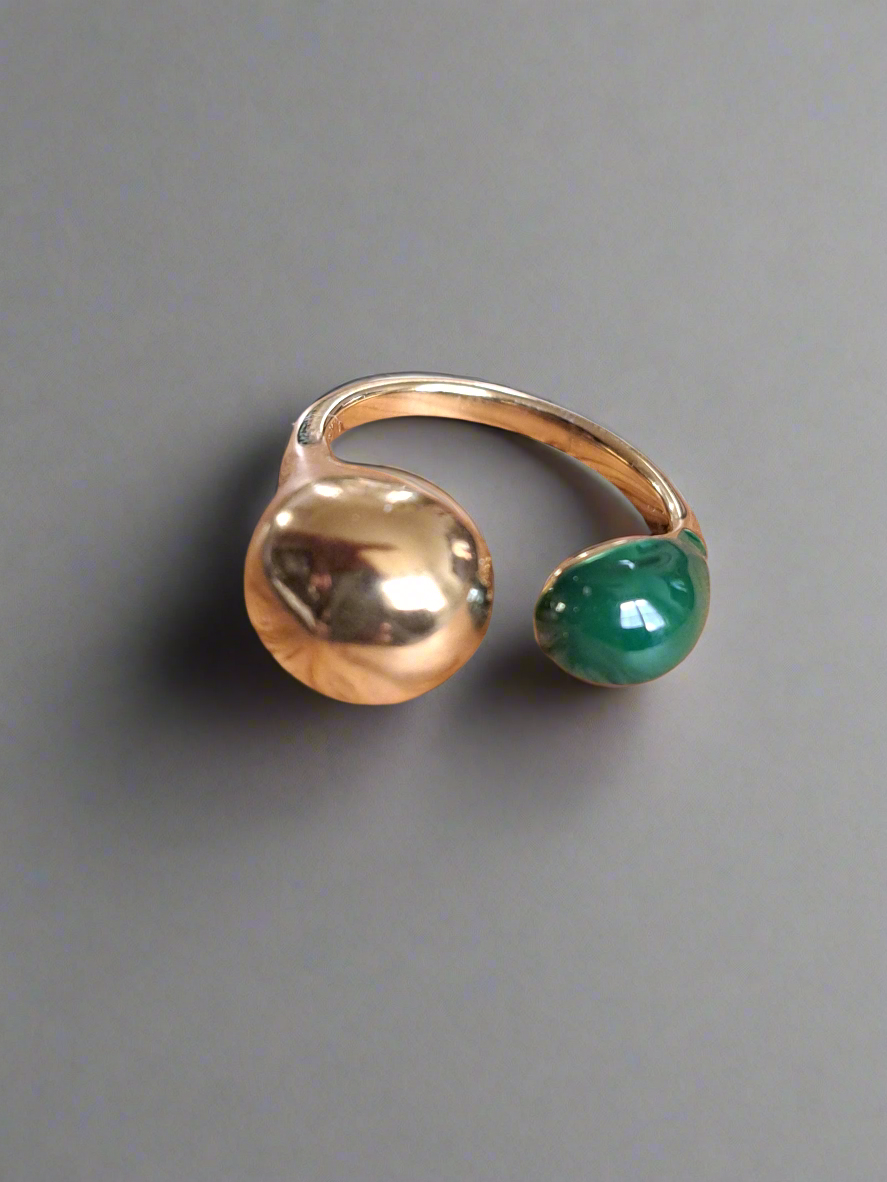 Bague duo d'éclat