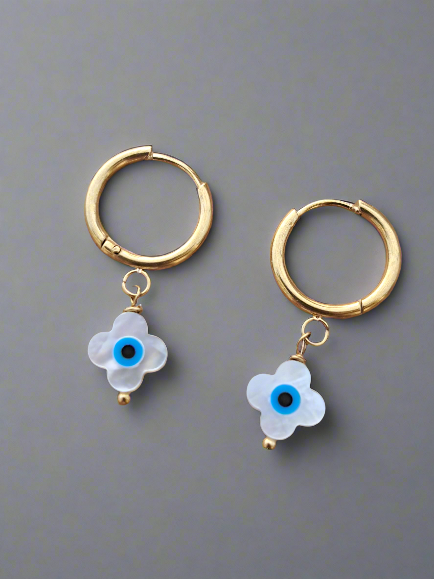 Mini créole pampille œil de protection 👁