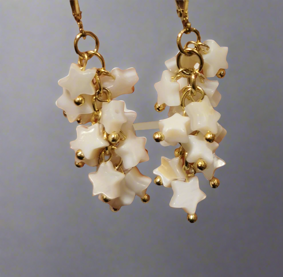 Boucle d'oreille pluie d'étoiles