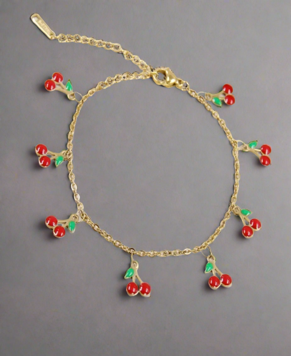 Bracelet cerise