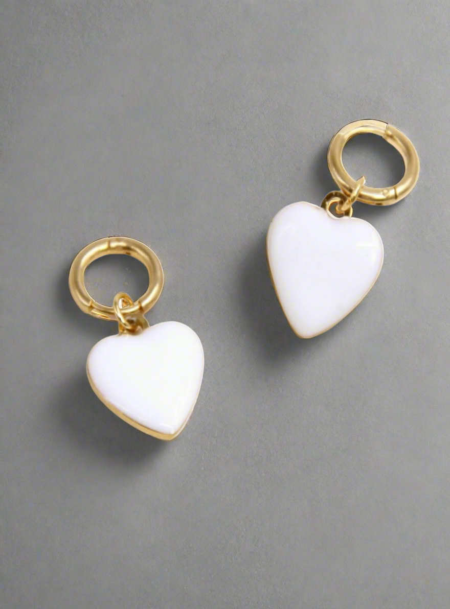 Boucles d'oreilles coeur