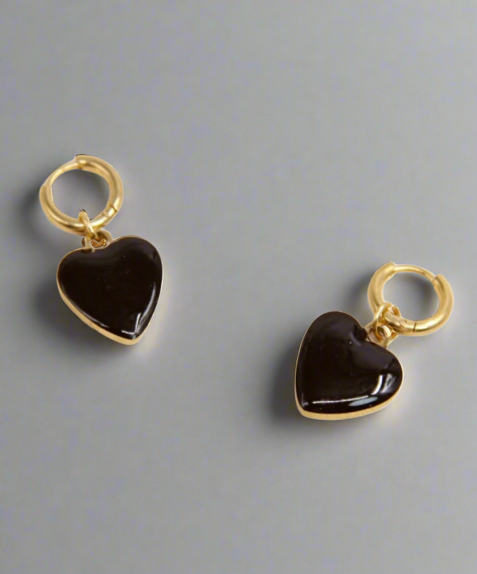 Boucles d'oreilles coeur