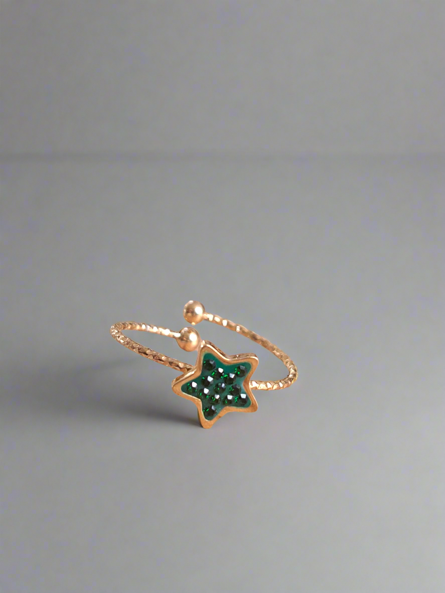Bague étoile