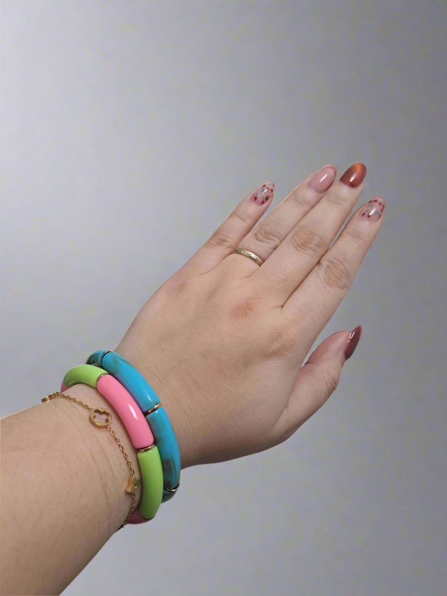 Bracelets multicolores