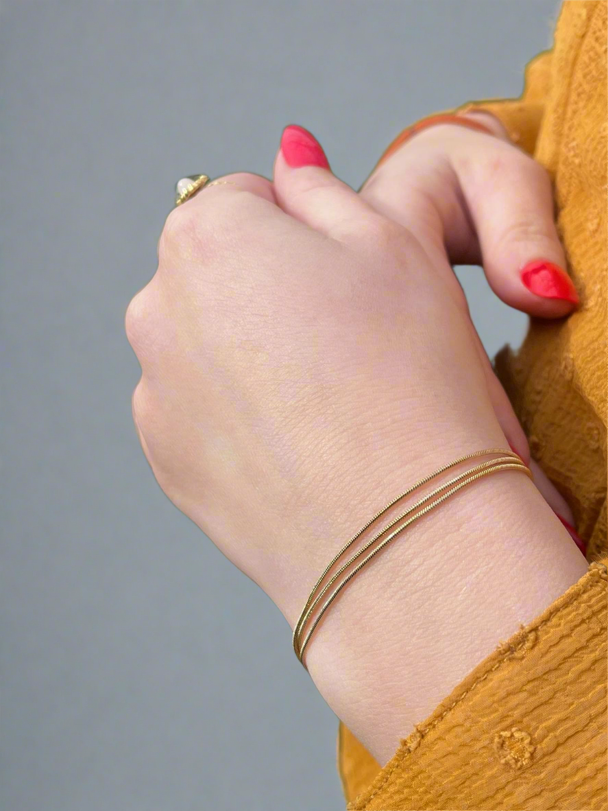 Bracelet triple rang