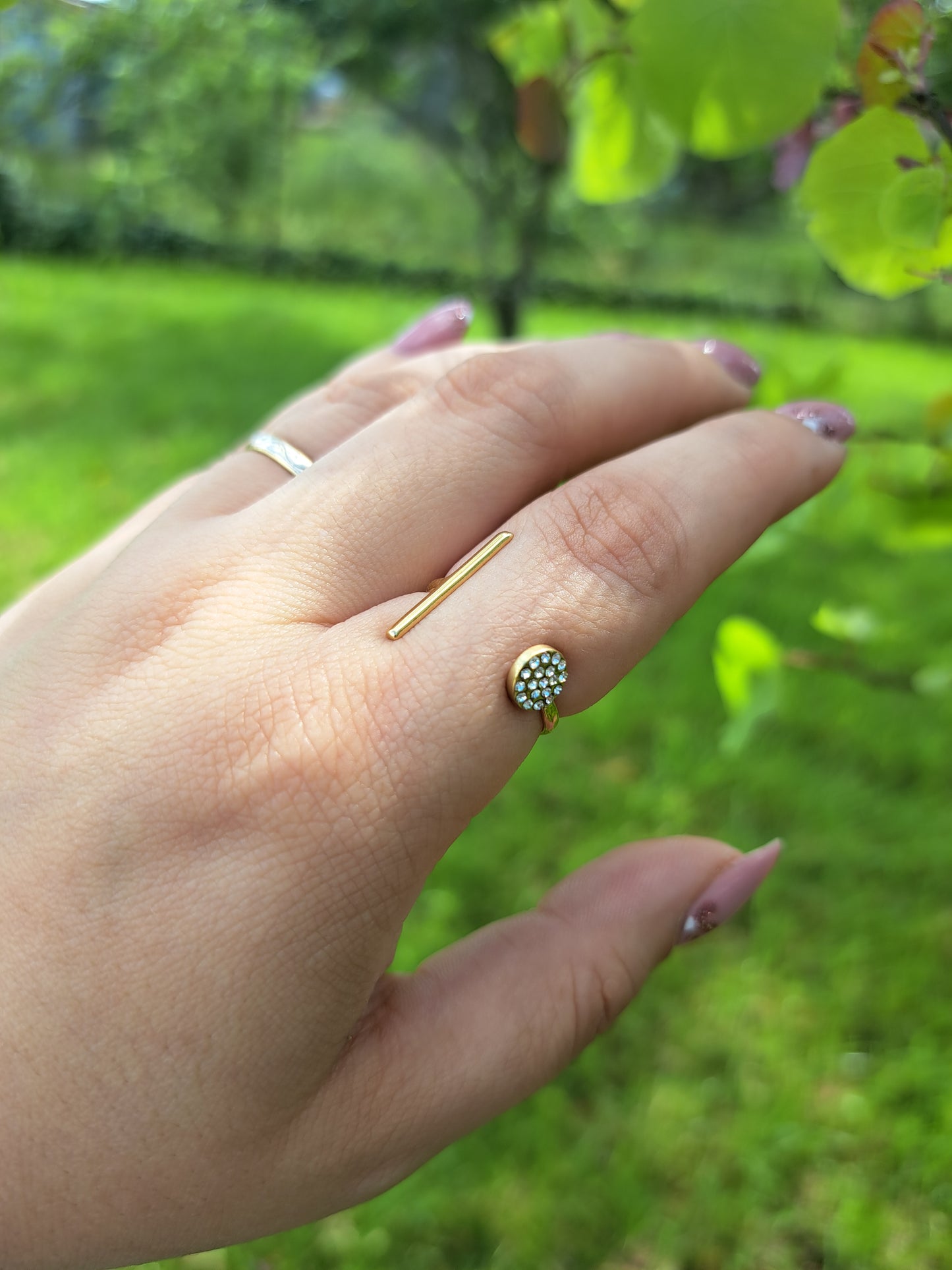 Bague collection sinctillante