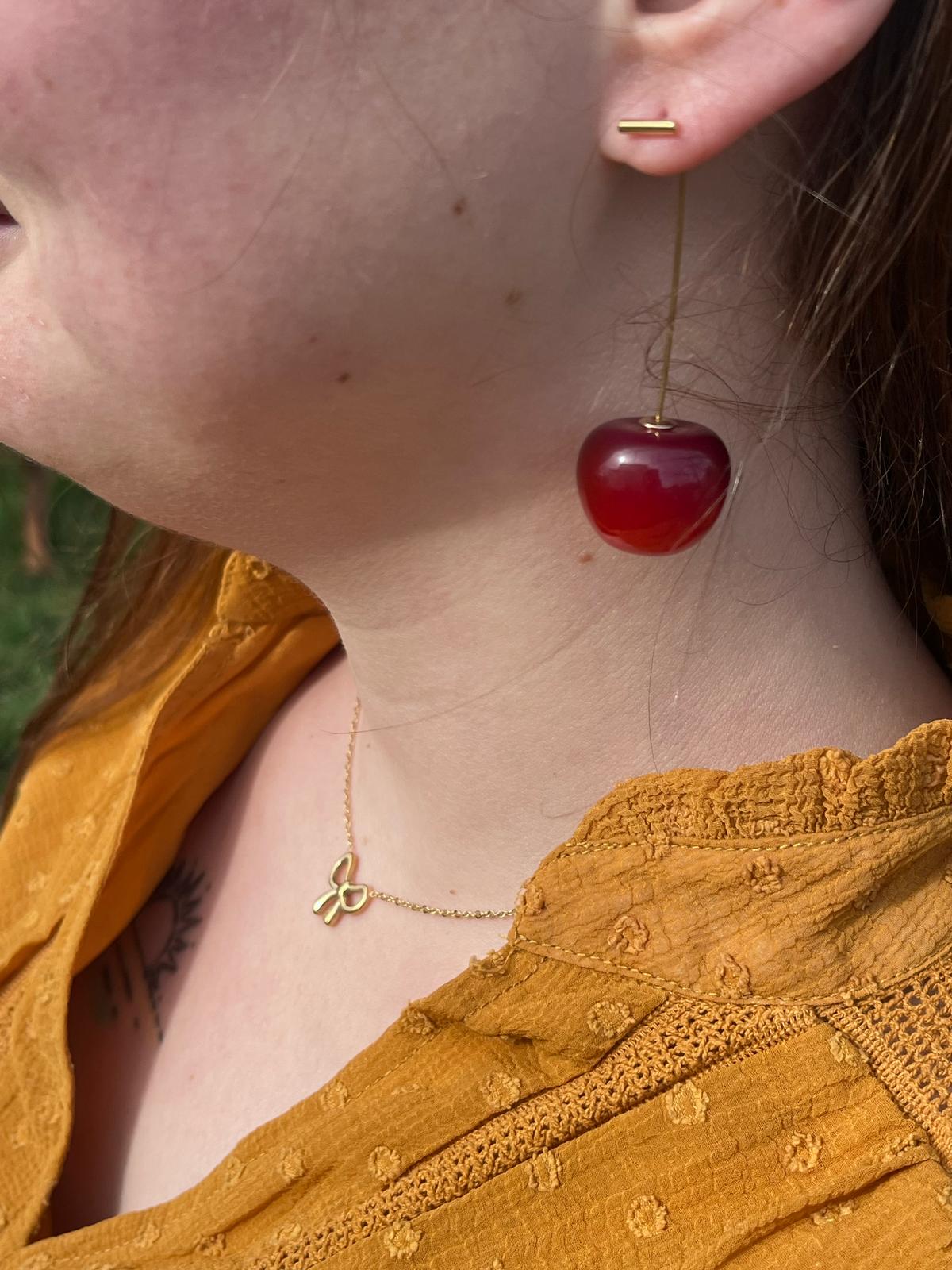 Boucle cerise đ