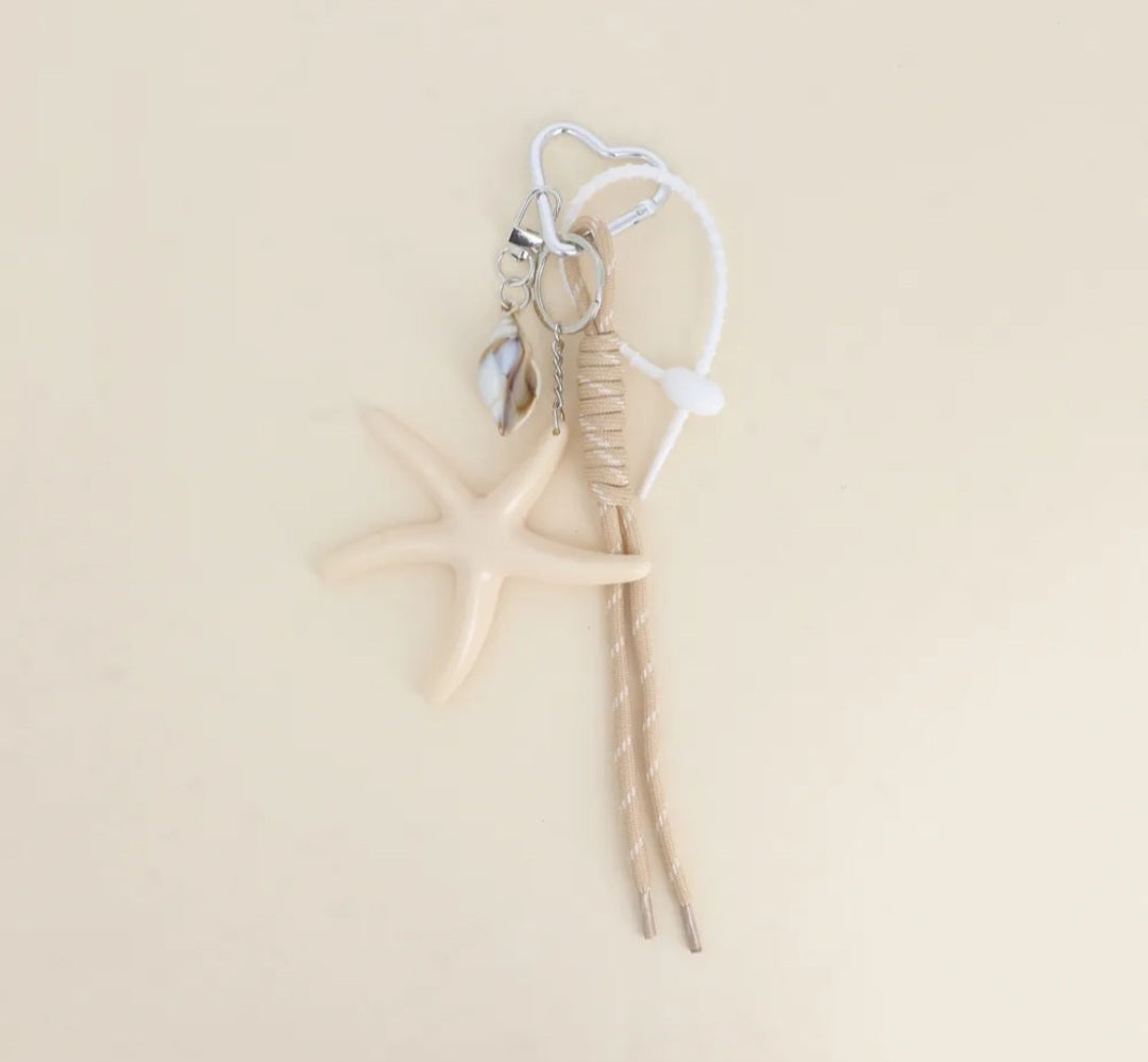 Grigri étoile de mer et coquillage