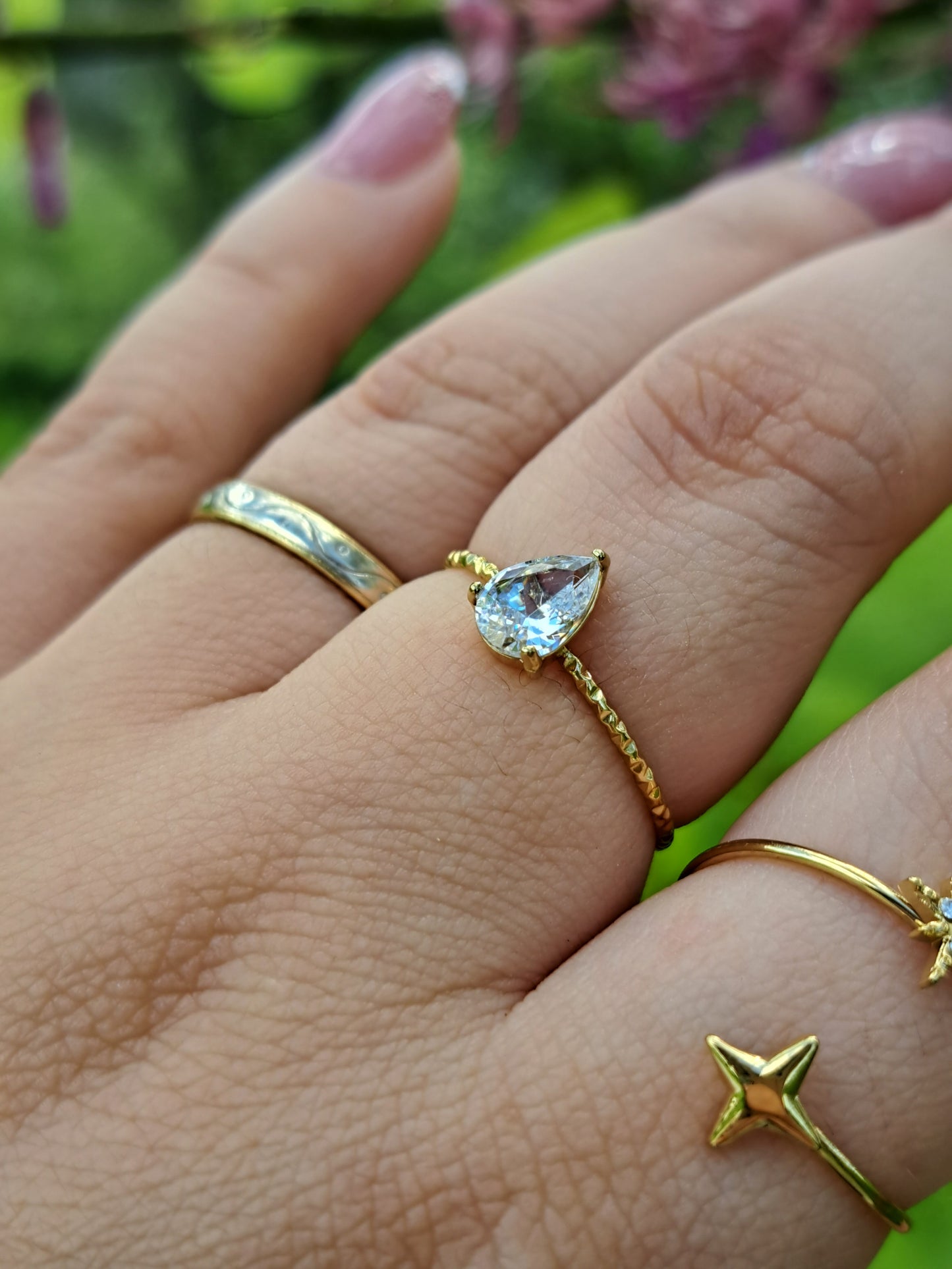 Bague collection sinctillante