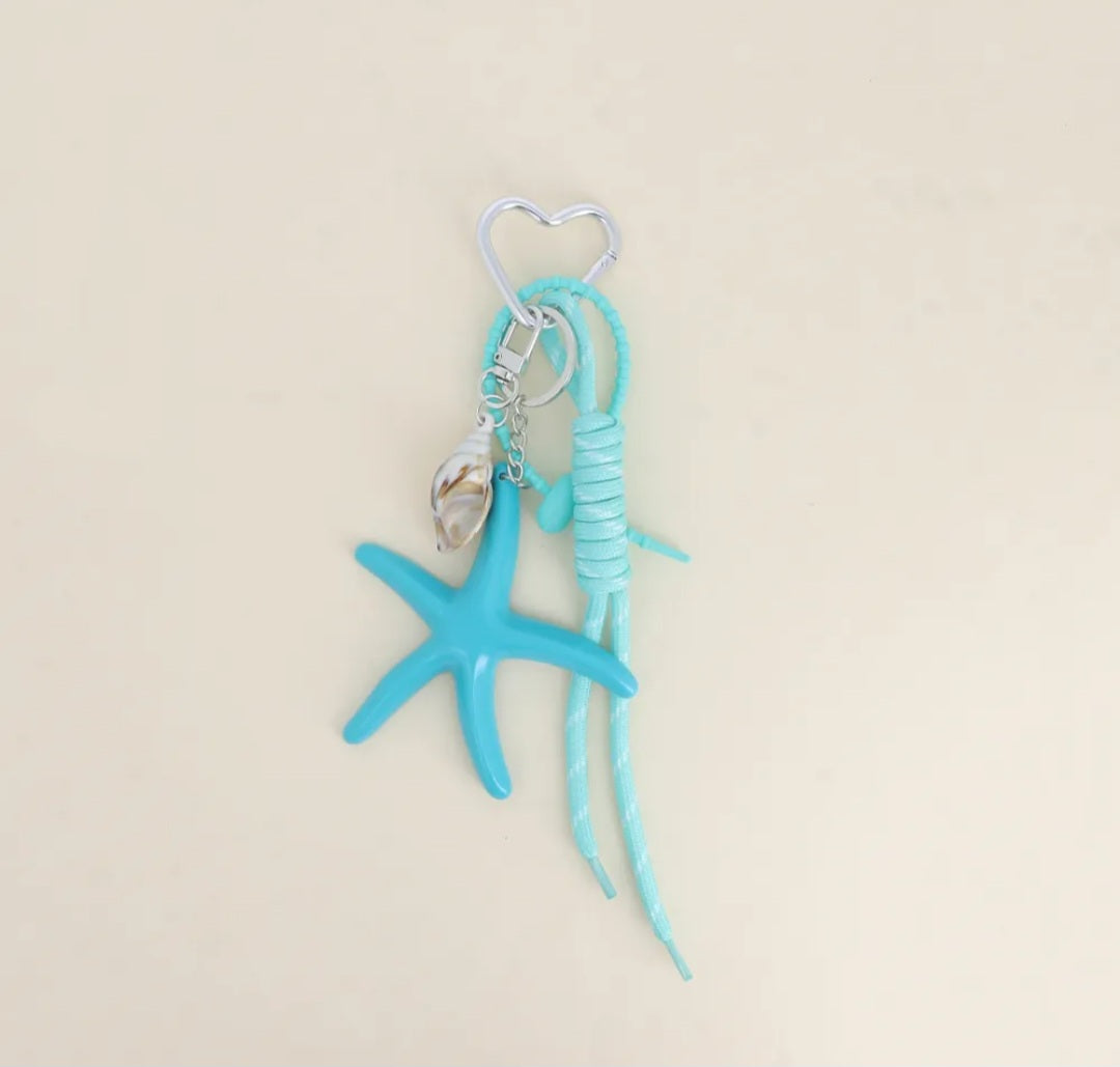 Grigri étoile de mer et coquillage