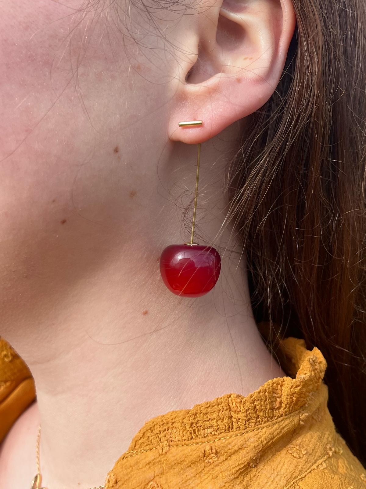 Boucle cerise đ