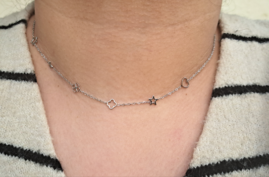 Collier argenté 🌟