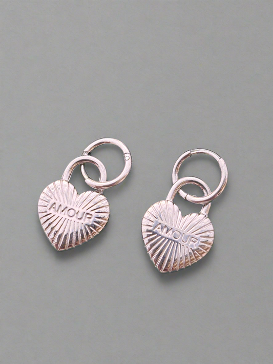 Boucle d'oreille cadenas