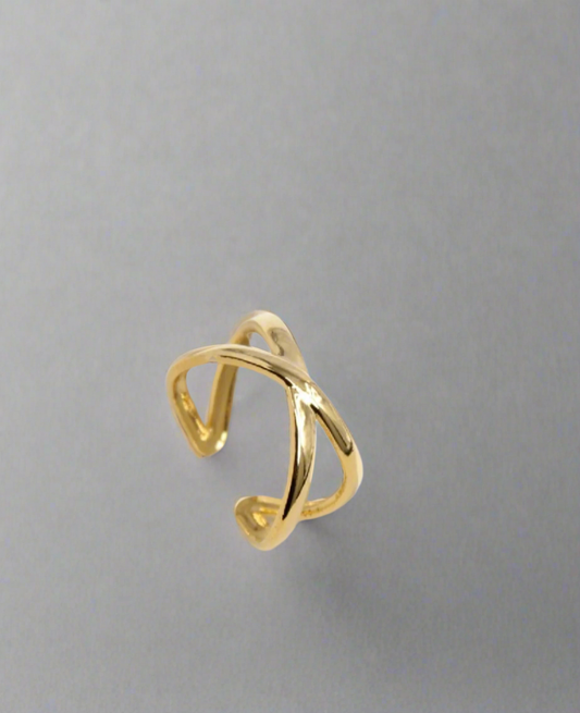 Bague entrecroisée