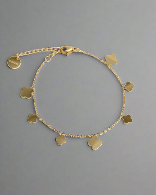 Bracelet pampilles trèfles 🍀