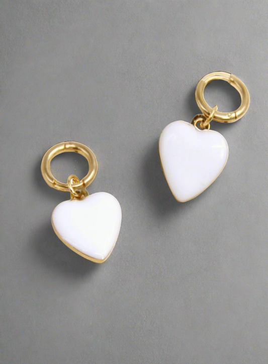 Boucles d'oreilles coeur