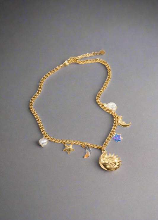 Collier pampille ciel🌛