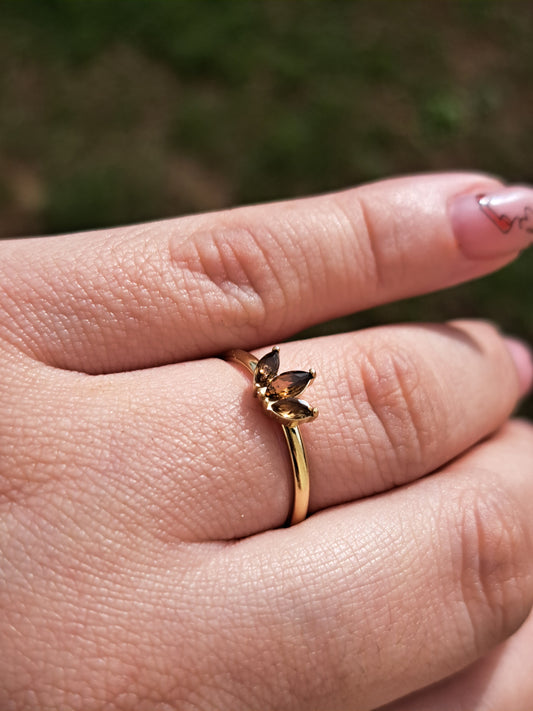 Bague lotus