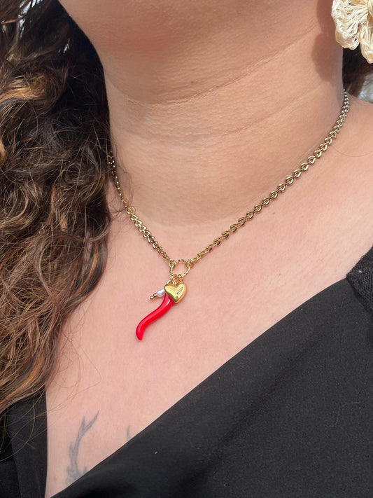 Collier piment 🌶