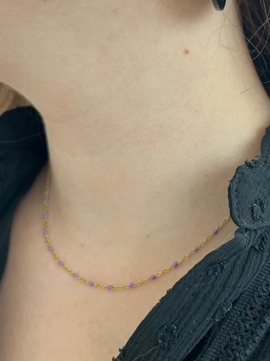 Collier perlé