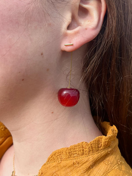 Boucle cerise 🍒